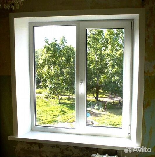 Пластиковое окно 1250*1300