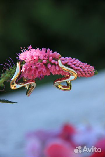 Серьги бублики