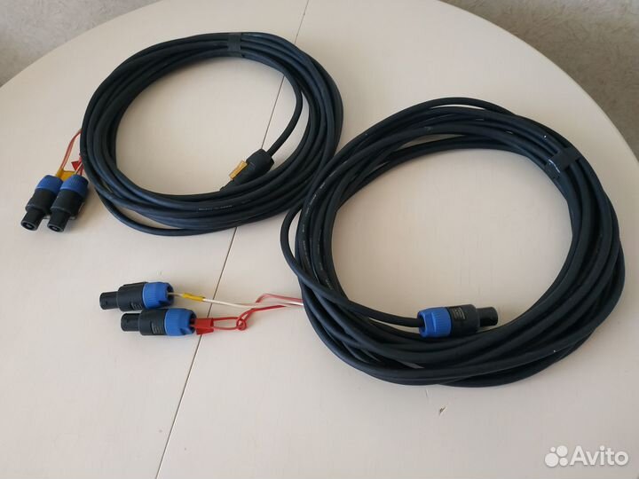 4-х жильный аккуст. Canare 4S8 BLK BiWire (Japan)