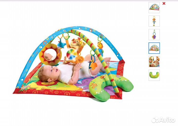 Развивающий коврик «Остров музыкальной обезьянки»