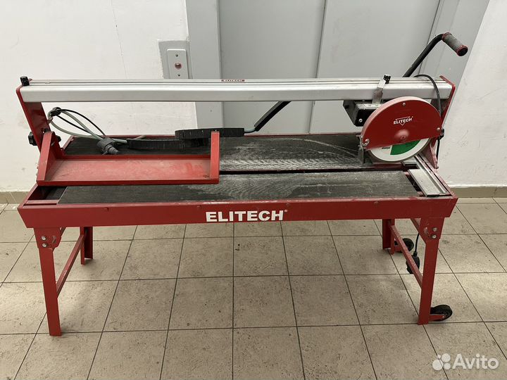 Электрический плиткорез elitech для плитки 120-60