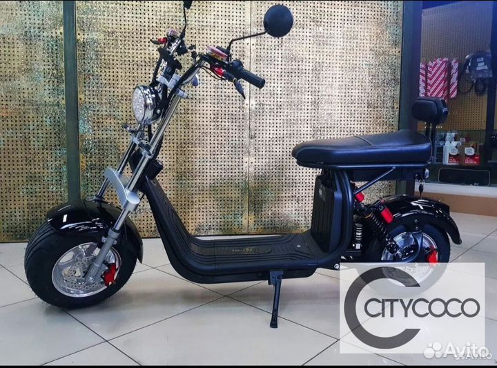 Электроскутер citycoco gt x11 PRO