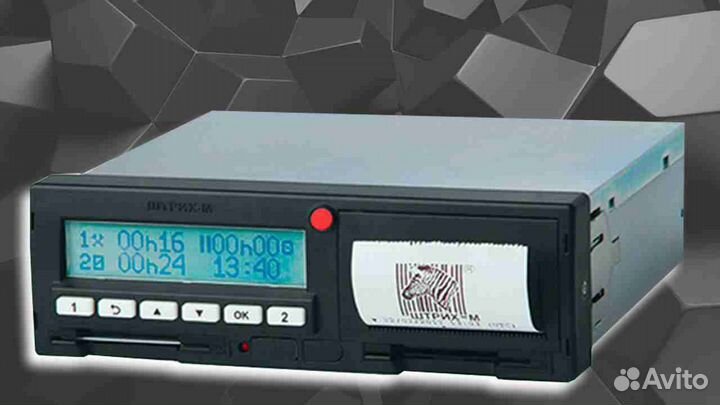 Новый тахограф Штрих.С блоком скзи