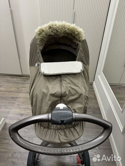 Коляска stokke с зимним китом