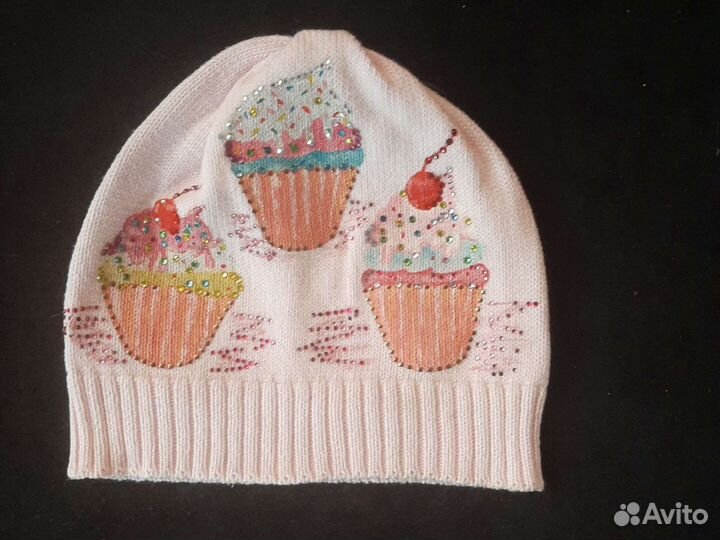 Шапочки для девочки весна, лето, осень