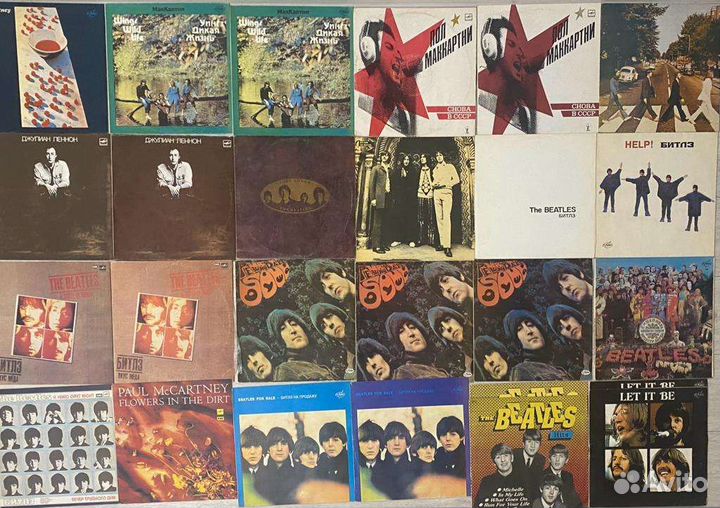 Винил битлз (The beatles). Большое обновление