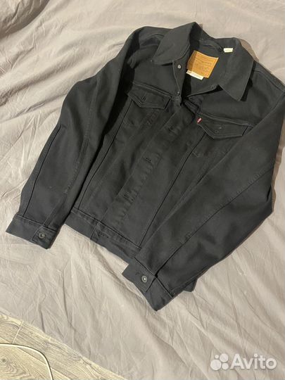 Джинсовая куртка мужская levis размер l