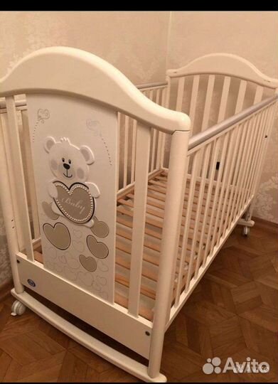 Детская кроватка Pali из массива дерева Италия