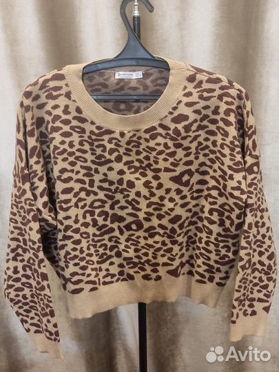 Леопардовый джемпер
