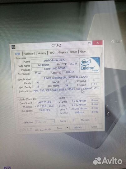 Ноутбук asus x451c
