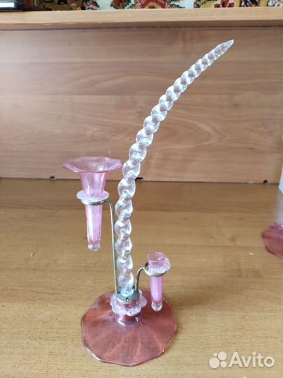 Хрустальные подсвечники