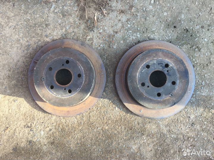 Диски тормозные Toyota Highlander 3,5 AWD 2016г