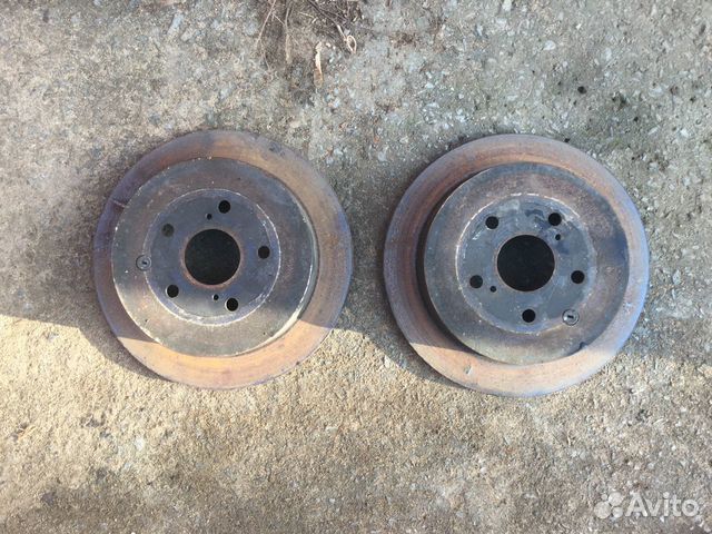 Диски тормозные Toyota Highlander 3,5 AWD 2016г