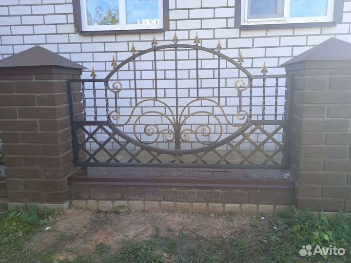 Кованые навесы, заборы, ворота