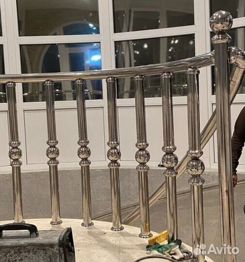 Перила из нержавеющей стали