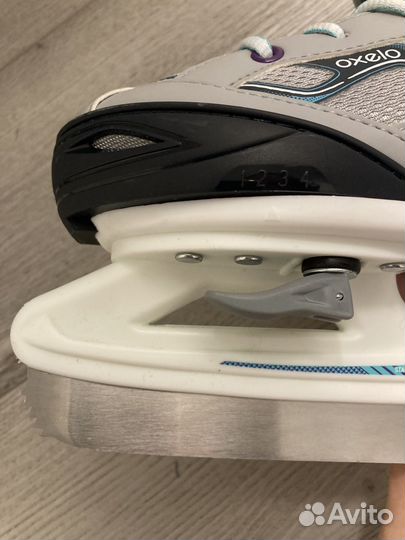 Коньки Oxelo детские раздвижные 35-38