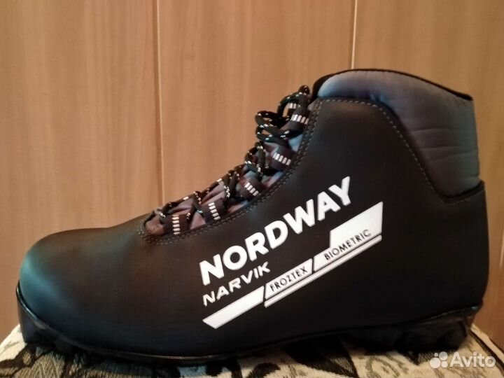 Лыжные ботинки Nordway Narvik NNN Чёрный цвет