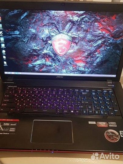 Игровой ноутбук msi 17.3