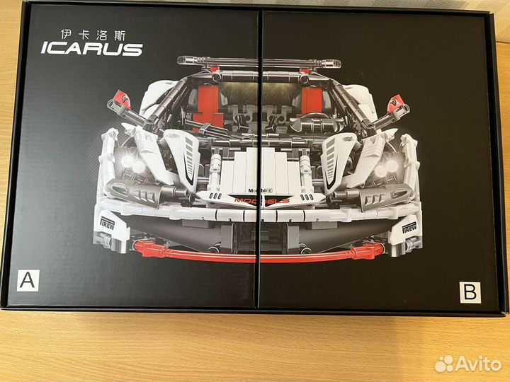 Конструктор(Lego) спорткар радиоуправляемая модель