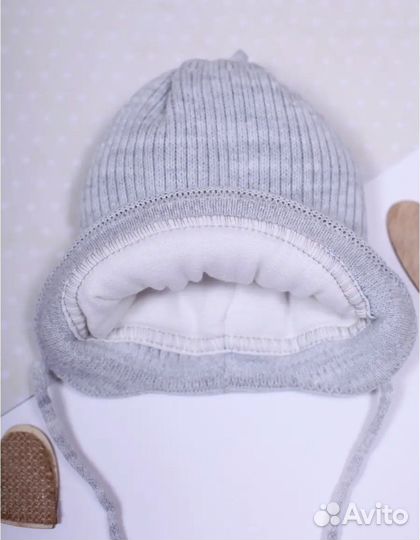 Шапка детская утепленная