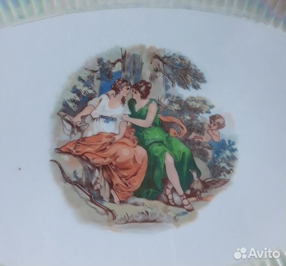 Блюдо Мадонна кahla гдр др