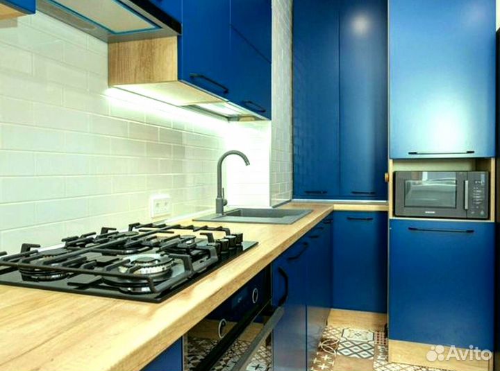 Кухня под ключ с островом