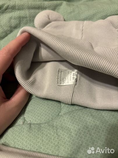 Комбинезон утепленный футер carrot 68р