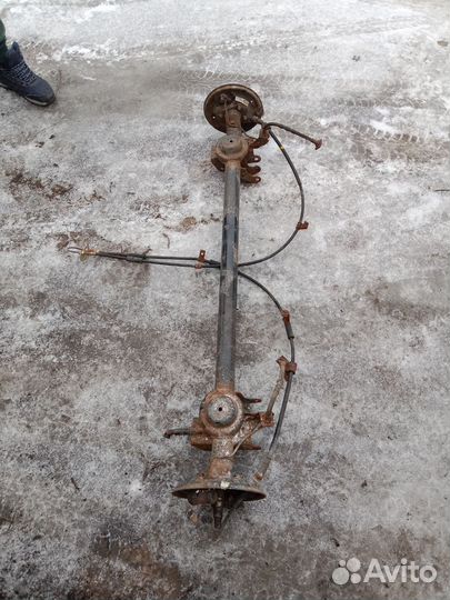 Задняя балка