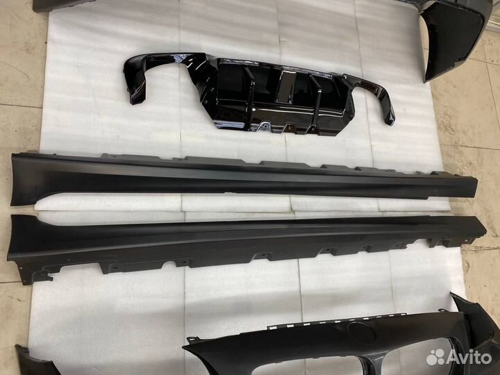 Обвес М лук для BMW F10 + LED диффузор