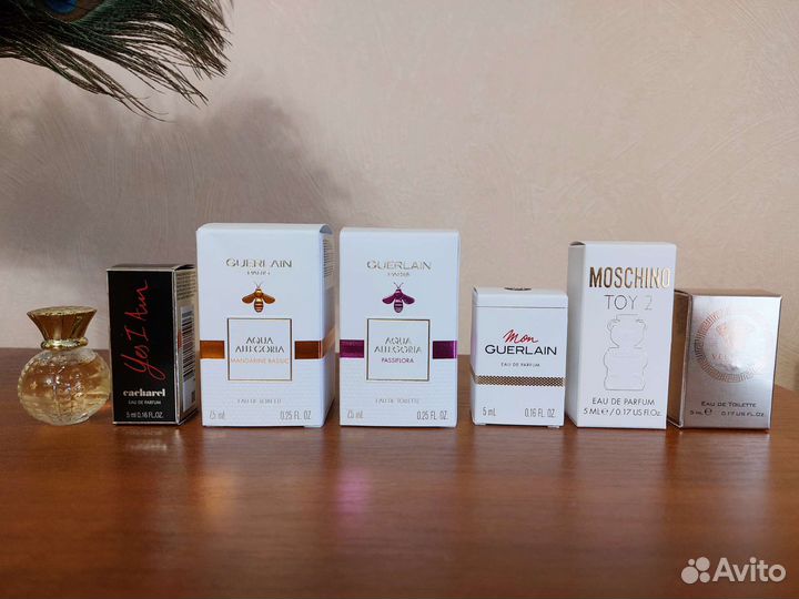 Миниатюры парфюмерии