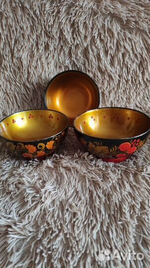 Набор посуды хохлома