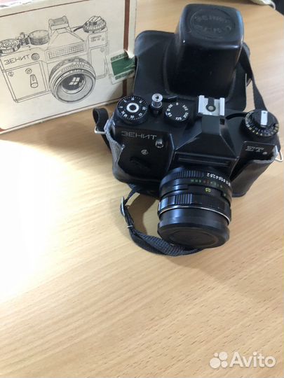 Фотоаппарат зенит ет Helios-44M-6