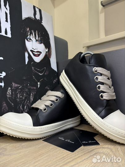 Кеды rick owens jumbo low на руках