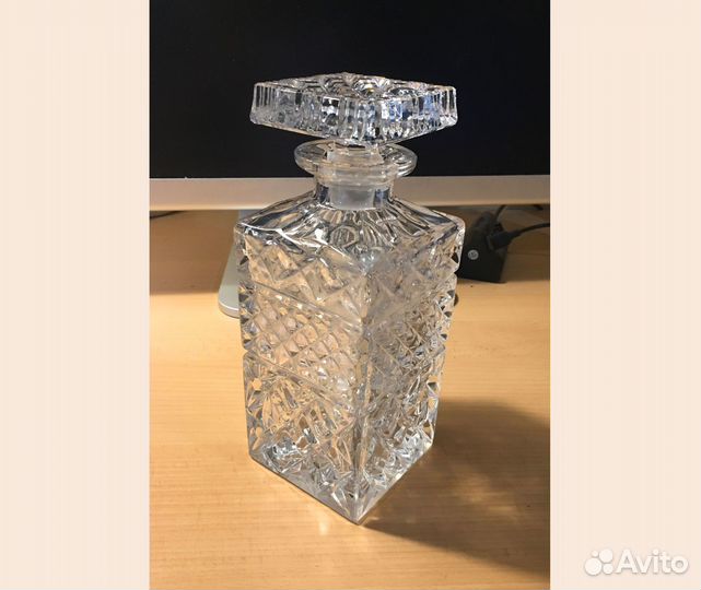Графин Чехия Bohemia хрусталь вес 2кг