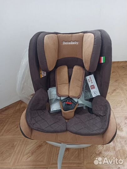 Итальянское автокресло 0-36кг. Изофикс. Новое