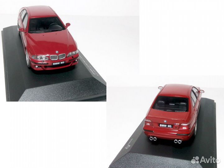 Cкинy 1/43 BMW M5 E39 fl 2001/ BMW M5 F90 бмв 2021