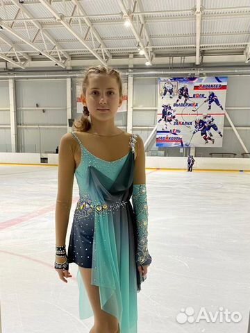 Платье для фигурного катания 156-162