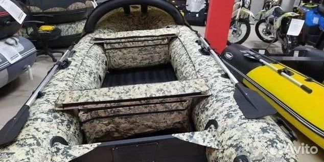 Лодка пвх Gladiator E380 PRO camo