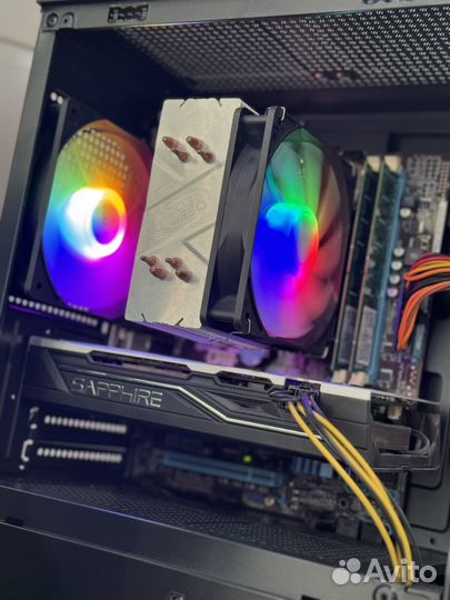 Полный комплект 24д 165г + i7/ rx580