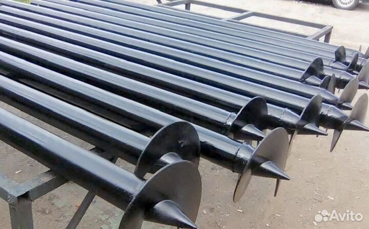 Винтовые сваи под ключ. Свайно винтовой фундамент