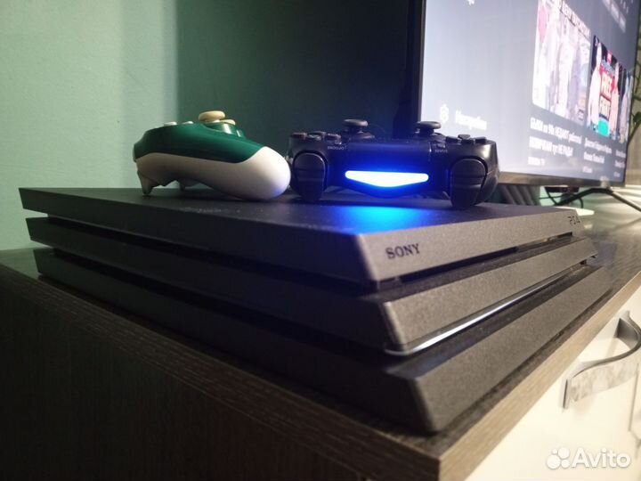 Sony playstation 4 ps4 pro 1tb с играми
