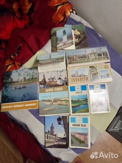 Наборы открыток городов СССР