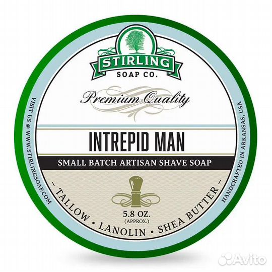 Мыло для бритья Stirling Intrepid Man
