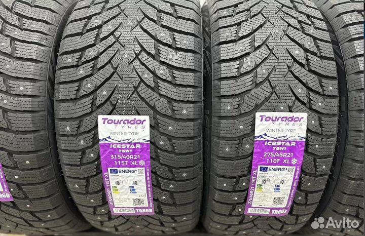 Tourador Ice Star TSW1 275/35 R21 и 315/40 R21 114S