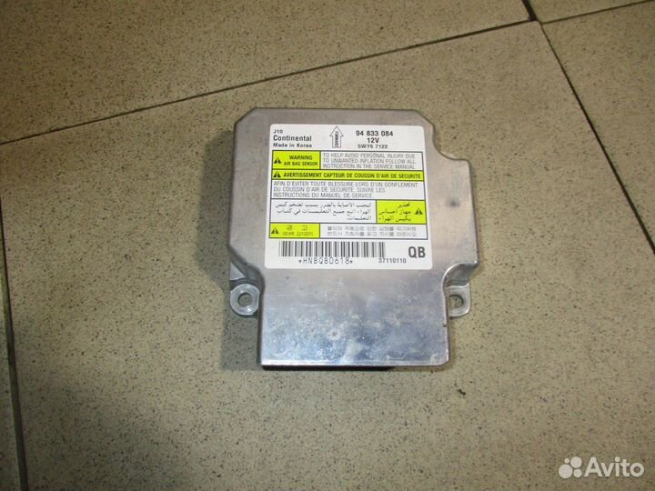 Блок управления AIR BAG Chevrolet Lacetti