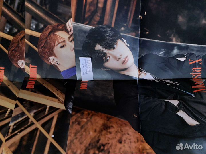 Плакаты из альбома monsta x no limit