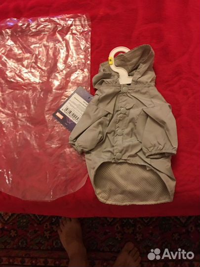 Дождевик для собаки мелких пород