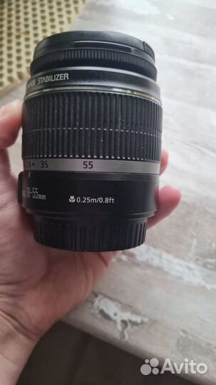 Объектив для canon zoom lens EF-S 18-55 mm