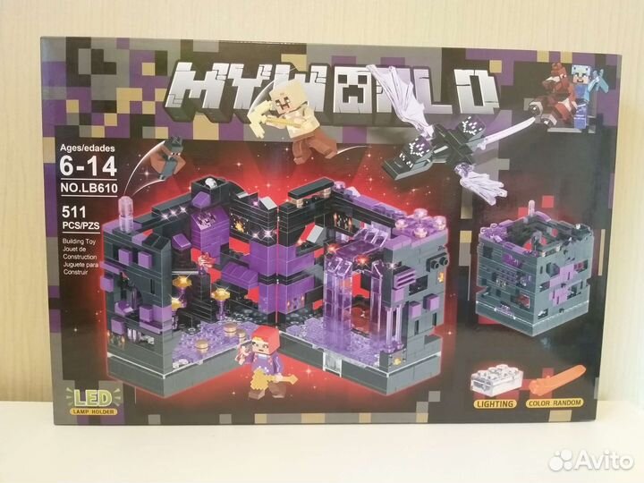 Конструктор Minecraft, новый