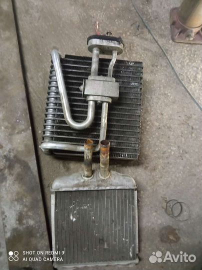 Радиатор кондиционера и печки шевроле ланос